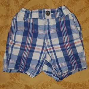 Plaid shorts